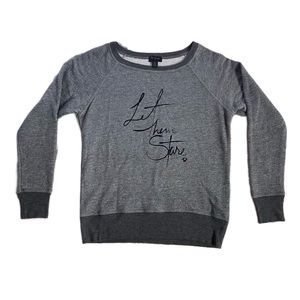 True Religion grey crewneck sweater